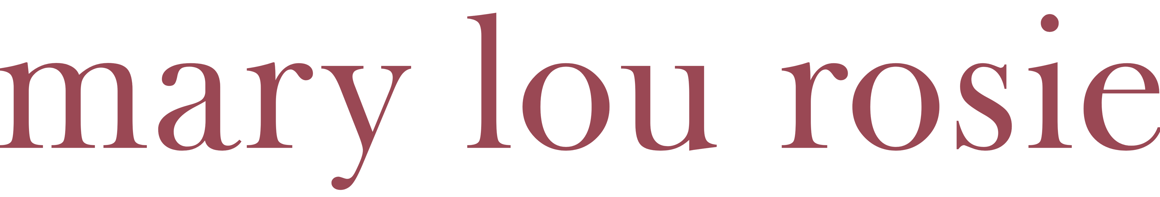 mary lou rosie